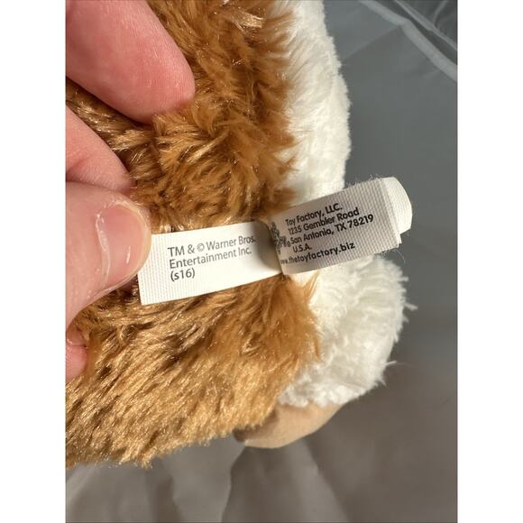 Plush Gizmo Gremlin Brown White 2019 Toy Factory Movie Stuffed Animal 11" - Picture 7 of 7